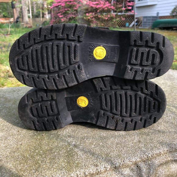 Vintage Tredaire Mary Jane Flame Hot Gothic Punk Dr Martens England 6.5 - Picture 8 of 11